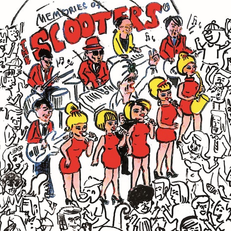 ザ・スクーターズ「信藤三雄・プレゼンツ・ザ・スクーターズ・コンプリート・ボックス~東京ディスコナイト~」ジャケット