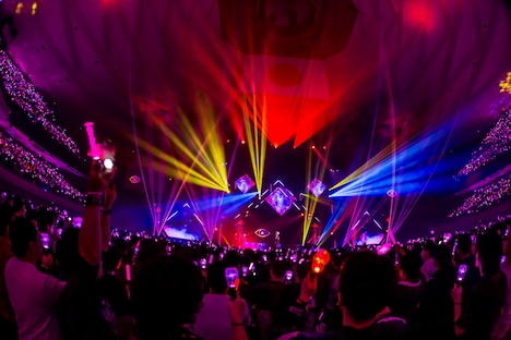 「Hoshimachi Suisei 日本武道館 Live “SuperNova”」の様子。（Photo by Takashi Konuma）