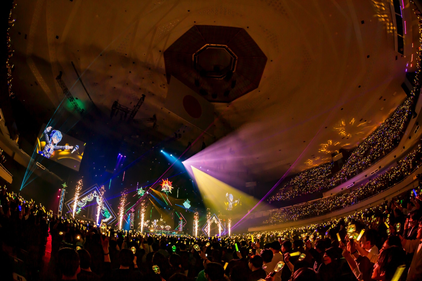 「Hoshimachi Suisei 日本武道館 Live “SuperNova”」の様子。（Photo by Takashi Konuma）