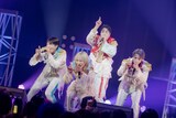 二丁目の魁カミングアウト「ワンマンライブ in Zepp Shinjuku 『これがアイドルだ』」の様子。(撮影:小林公士)