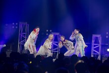 二丁目の魁カミングアウト「ワンマンライブ in Zepp Shinjuku 『これがアイドルだ』」の様子。（撮影：小林公士）