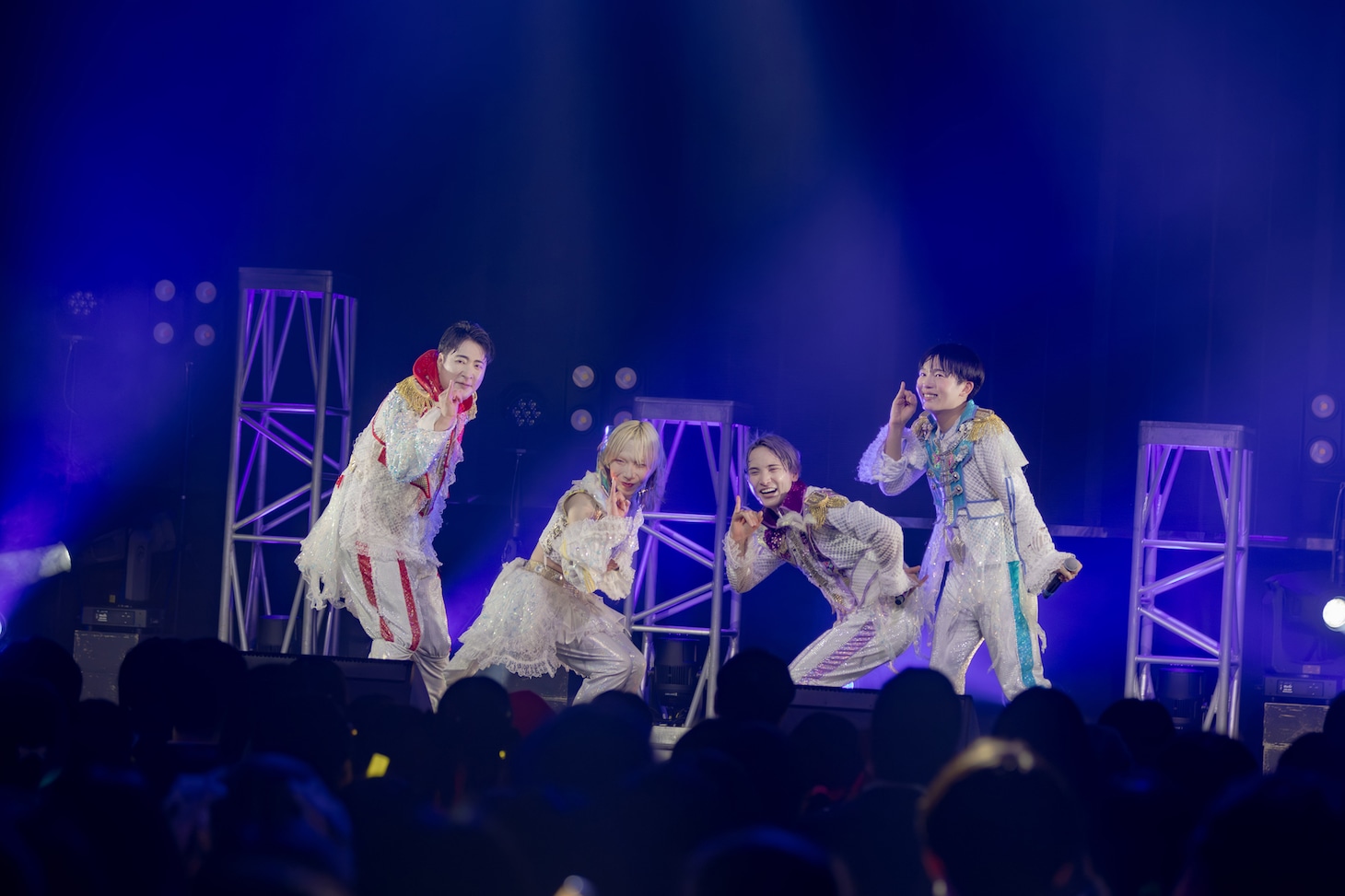 二丁目の魁カミングアウト「ワンマンライブ in Zepp Shinjuku 『これがアイドルだ』」の様子。（撮影：小林公士）