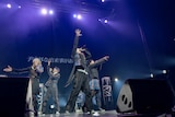二丁目の魁カミングアウト「ワンマンライブ in Zepp Shinjuku 『これがアイドルだ』」の様子。(撮影:小林公士)