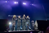 二丁目の魁カミングアウト「ワンマンライブ in Zepp Shinjuku 『これがアイドルだ』」の様子。(撮影:小林公士)