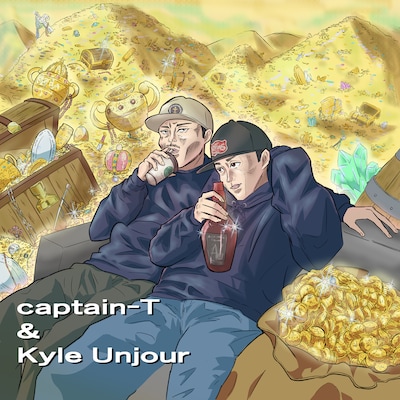 captain-T「Overflowing（feat. Kyle Unjour）」配信ジャケット