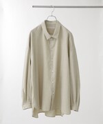 「Te Ni Wo Ha」nano・universe×片岡 健太(sumika)別注/起毛ビエラレギュラーカラーシャツ