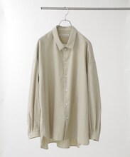 「Te Ni Wo Ha」nano・universe×片岡 健太(sumika)別注/起毛ビエラレギュラーカラーシャツ