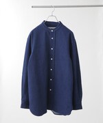 「Te Ni Wo Ha」nano・universe×片岡 健太(sumika)別注/デニムバンドカラーシャツ