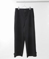 「Te Ni Wo Ha」nano・universe×片岡 健太(sumika)別注/11ozブラックデニムワイドパンツ