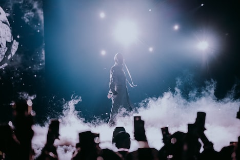 ついに現れたTohji。(Photo by Jun Yokoyama)