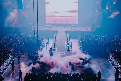 「Tohji Arena Show at Yokohama Arena Pia MM」の様子。(Photo by Jun Yokoyama)