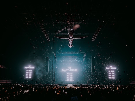 Zeppツアー開催が発表された場面。(Photo by Jun Yokoyama)