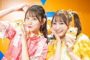 SWEET STEADYの白石まゆみと山内咲奈。