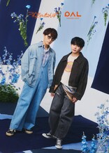 神山智洋（WEST.）と長尾謙杜（なにわ男子）。