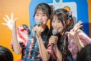 CANDY TUNEの立花琴未と村川緋杏。