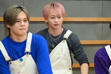 手前からカイ、シューヤ。