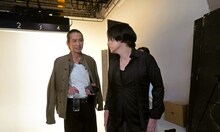 「7 S.T.A.R.S. ～7つの答え～ 佐藤アツヒロが繋ぐ光GENJIの現在（いま）」第3話より、大沢樹生（左）と佐藤アツヒロ（右）。