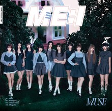 ME:I「MUSE」初回限定盤Bジャケット ©LAPONE GIRLS