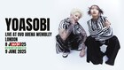 YOASOBIイギリス公演即完で追加公演開催、2日間で約2万人を動員