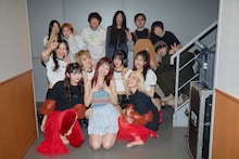 アイナ・ジ・エンド「ハリネズミスマイル」東京公演の出演者。（Photo by Takao Iwasawa）