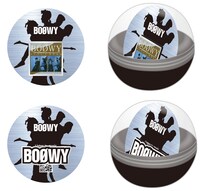 人気画像10位は「BOØWYのカプセルトイ発売」より、BOØWYカプセルトイ。
