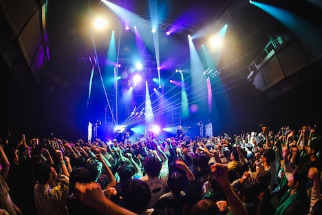 bokula.「RE:セイテンノヘキレキツアー」東京・Zepp Shinjuku(TOKYO)公演の様子。(Photo by Rui Ogawa)
