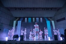 「虹のコンキスタドール 真冬の野音2days『真夏の夢は単純じゃない！』」の様子。