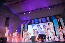 「虹のコンキスタドール 真冬の野音2days『真夏の夢は単純じゃない！』」の様子。