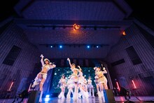 「虹のコンキスタドール 真冬の野音2days『真夏の夢は単純じゃない！』」の様子。