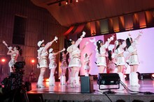 「虹のコンキスタドール 真冬の野音2days『真夏の夢は単純じゃない！』」の様子。