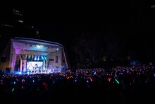 「虹のコンキスタドール 真冬の野音2days『真夏の夢は単純じゃない！』」の様子。