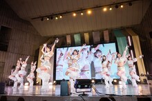 「虹のコンキスタドール 真冬の野音2days『真夏の夢は単純じゃない！』」の様子。