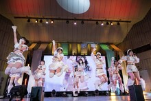 「虹のコンキスタドール 真冬の野音2days『真夏の夢は単純じゃない！』」の様子。