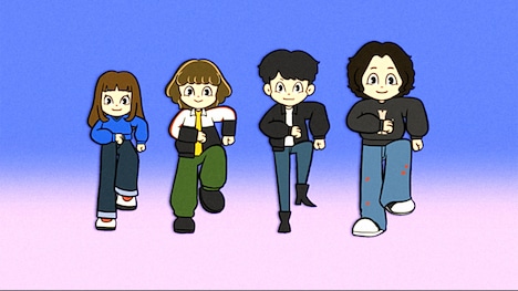 帝国喫茶「sha na naなjourney」ティザー映像のワンシーン。