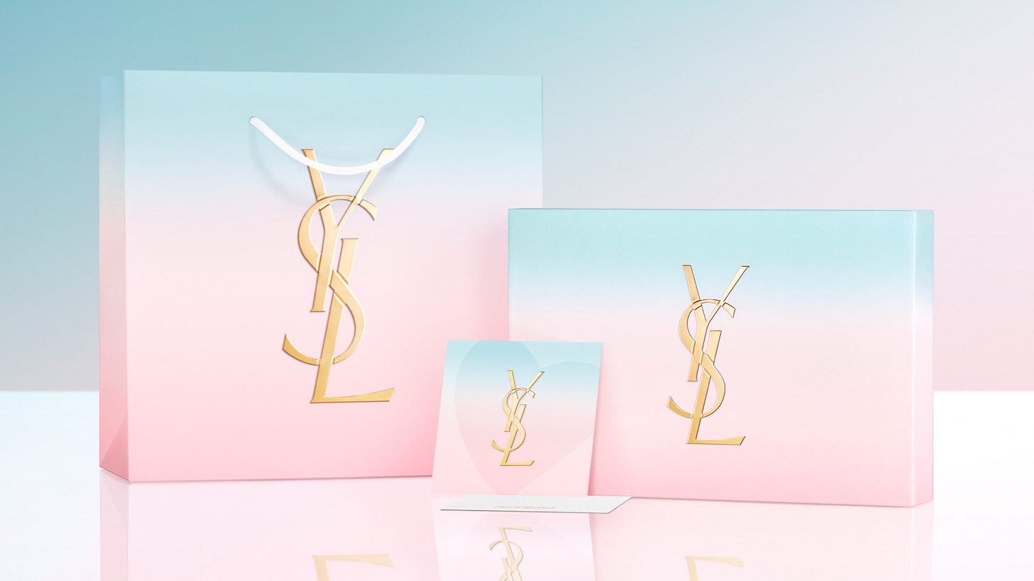 イヴ・サンローラン・ボーテのギフトラッピングコレクション。©YSL BEAUTY