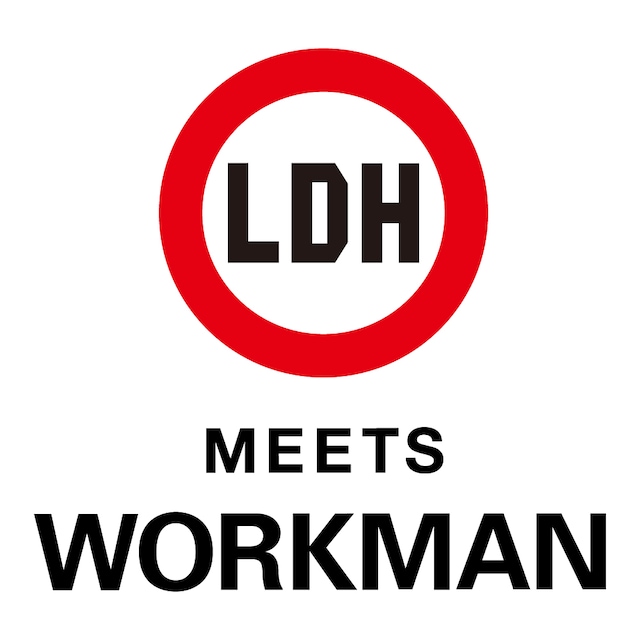 「LDH MEETS WORKMAN」ロゴ