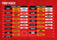 「RUMBLE×JAG 2025」タイムテーブル