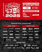 「RUMBLE×JAG 2025」ラインナップ
