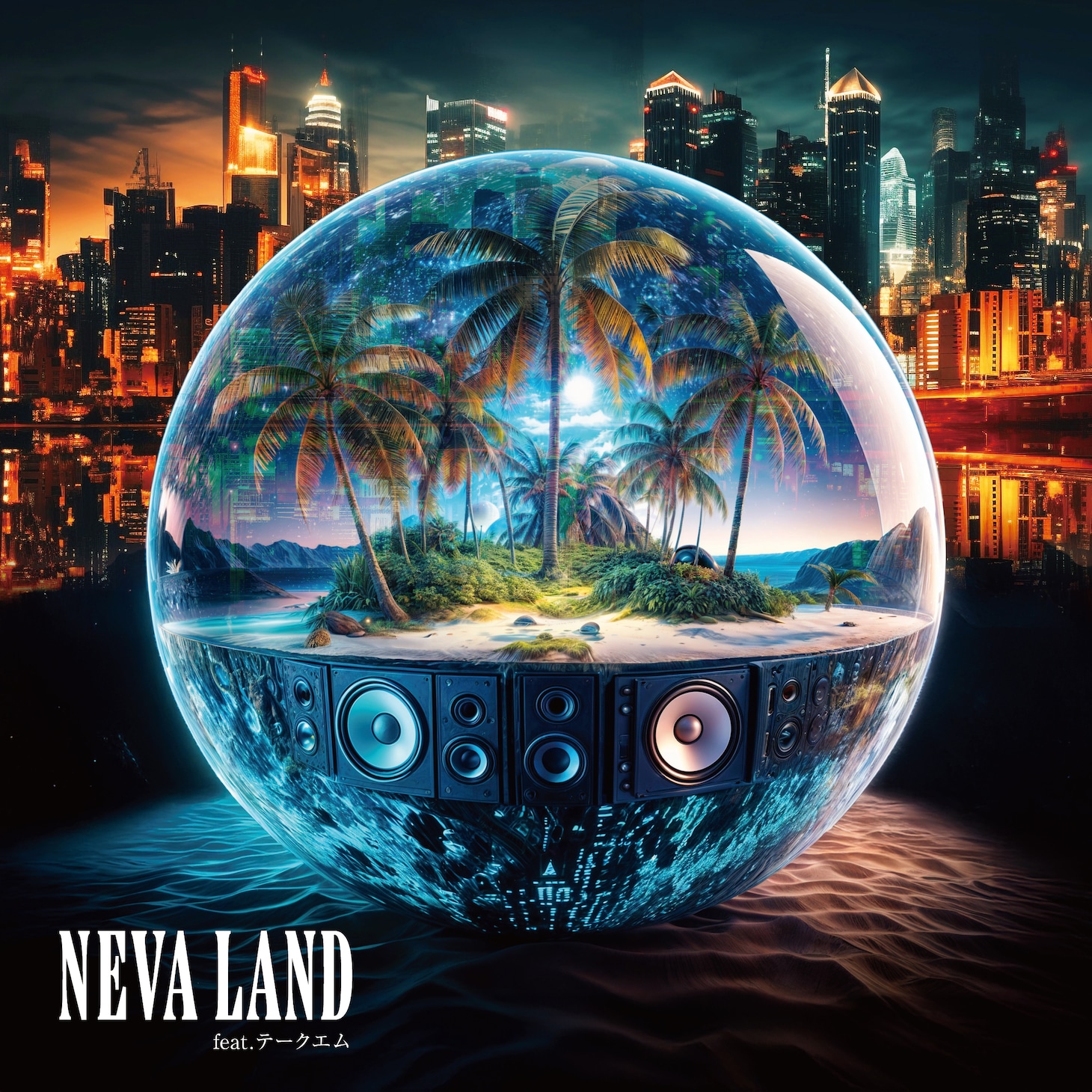 マックジャック「NEVALAND feat.テークエム」配信ジャケット