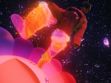 MNNK Bro.（Takashi Murakami & JP THE WAVY）「LV MURAKAMI」MVより。