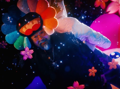 MNNK Bro.（Takashi Murakami & JP THE WAVY）「LV MURAKAMI」MVより。