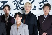 上段左から橋本将生、猪俣周杜、篠塚大輝。下段松島聡。
