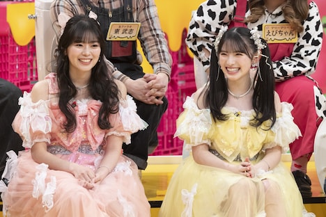 超ときめき♡宣伝部の坂井仁香、菅田愛貴。