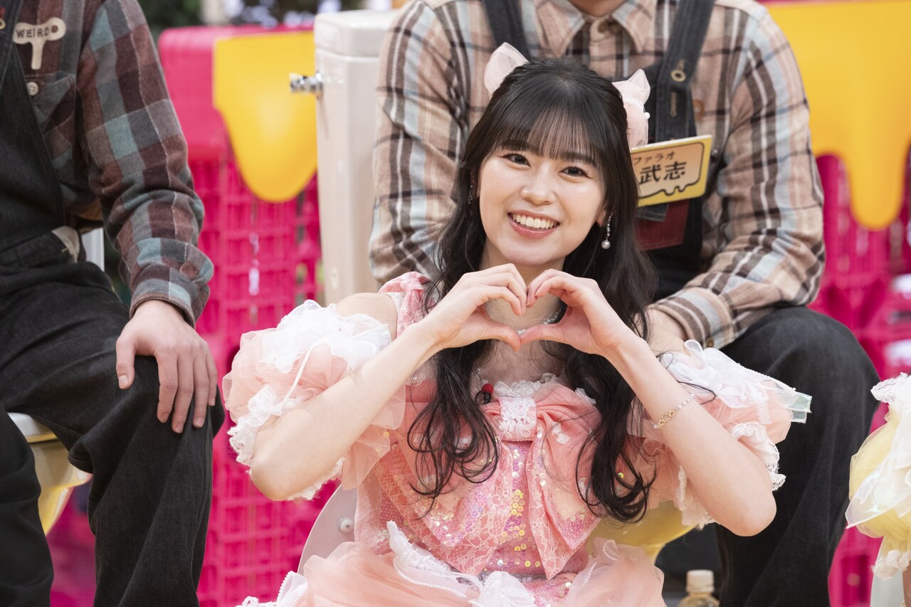 超ときめき♡宣伝部の坂井仁香＆菅田愛貴、便座に座って放送ギリギリ