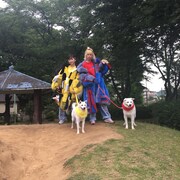 メジャーデビューアルバム「POWER」ジャケット撮影時のオフショット。