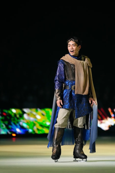 「氷艶 hyoen2024 -十字星のキセキ-」の様子。(c)氷艶 hyoen2024 -十字星のキセキ-