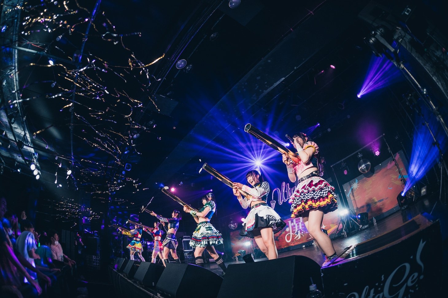 「UtaGe! 5th OneManLive『爆宴』」の様子。（撮影：真島洸）