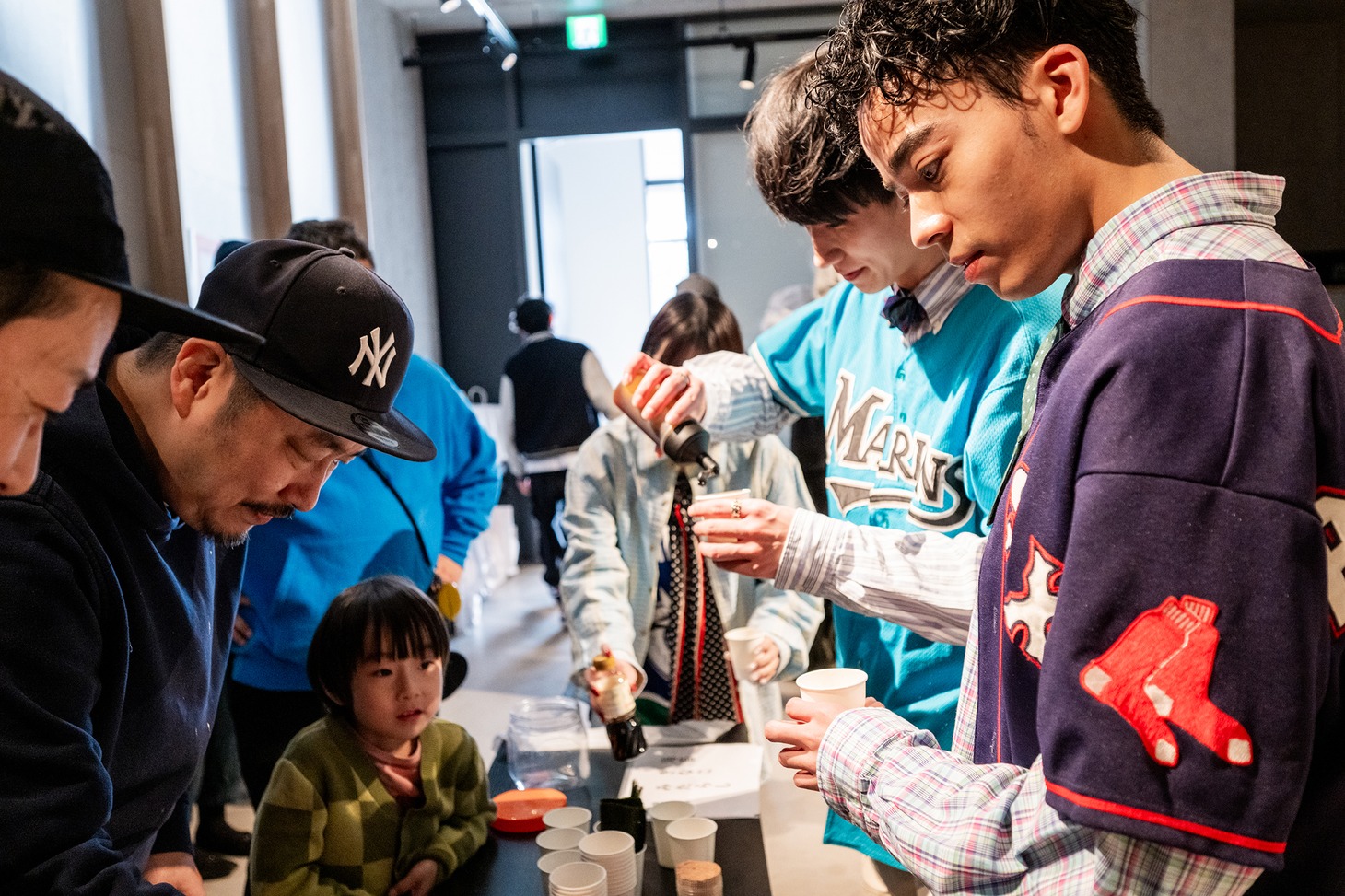 お餅を味わうlyrical school。