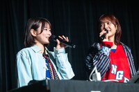 reina（左）とhana（右）。