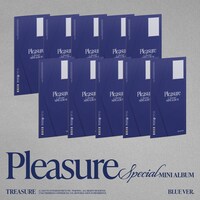 TREASURE「PLEASURE」（BLUE VER.）パッケージ